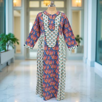Cotton Jalabiya Dress Suf 09