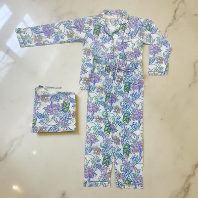 Cotton Long Sleeves Pajama Set 14