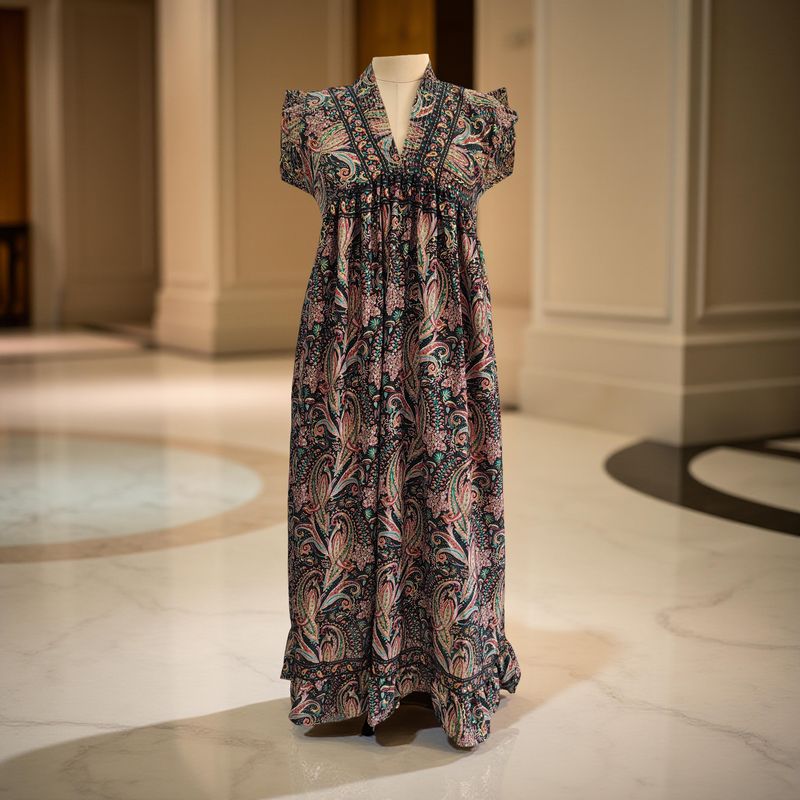 Cotton Jalabiya Dress Amani Silk 05