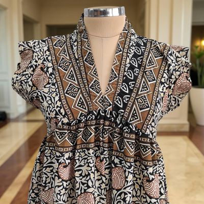 Cotton Jalabiya Dress Amani Silk 08