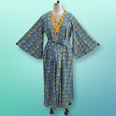 Free size Cotton Abaya length 56” Long