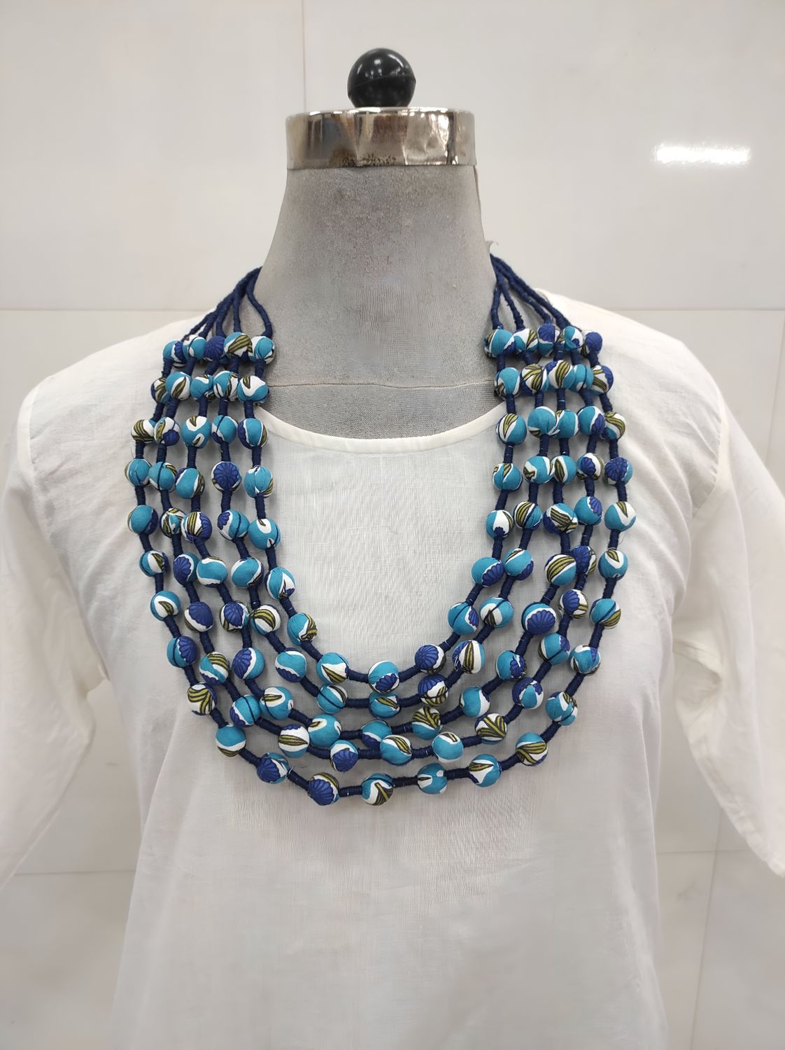 Necklace Cotton Fabric