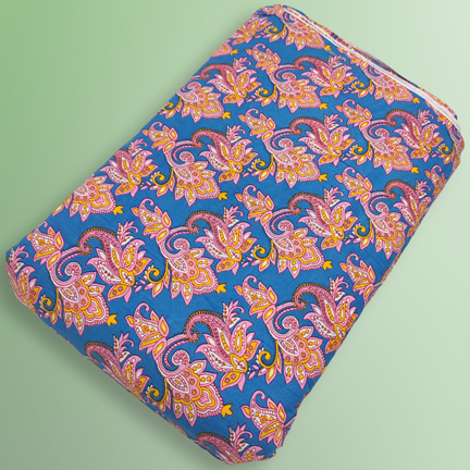 4 Meter Cotton Hand Printed Fabric