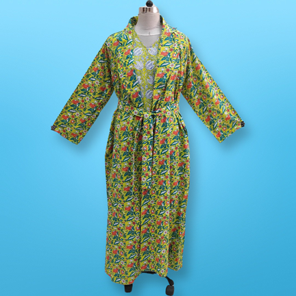 Free size Cotton Abaya length 56” Long