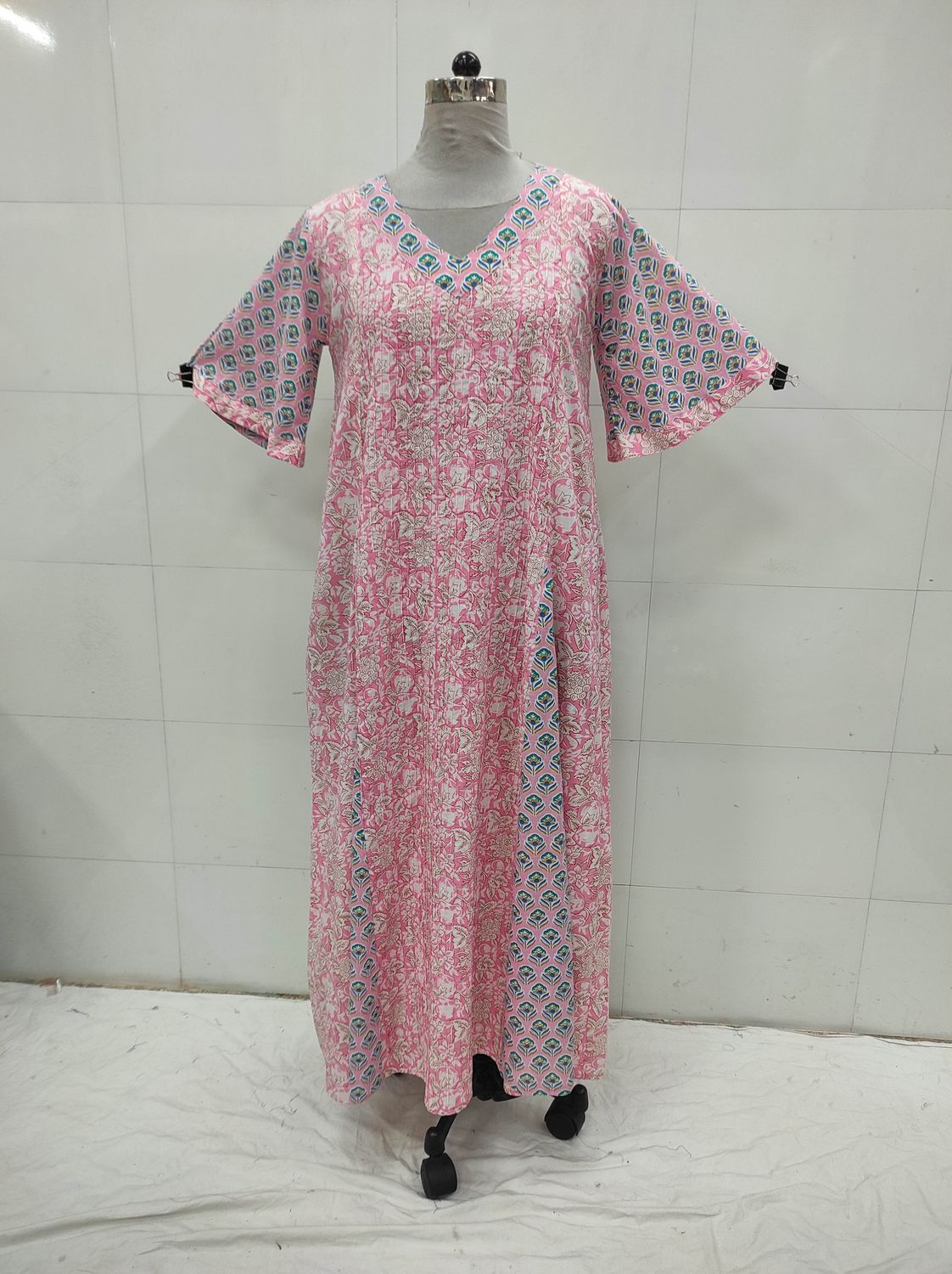 XS/S Marya Cotton Dress 54&quot; Long Jalabiya