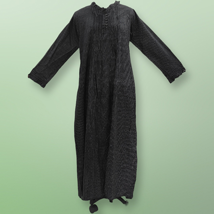 S/M Sparrow Printed Cotton Dress 57&quot; Long Jalabiya