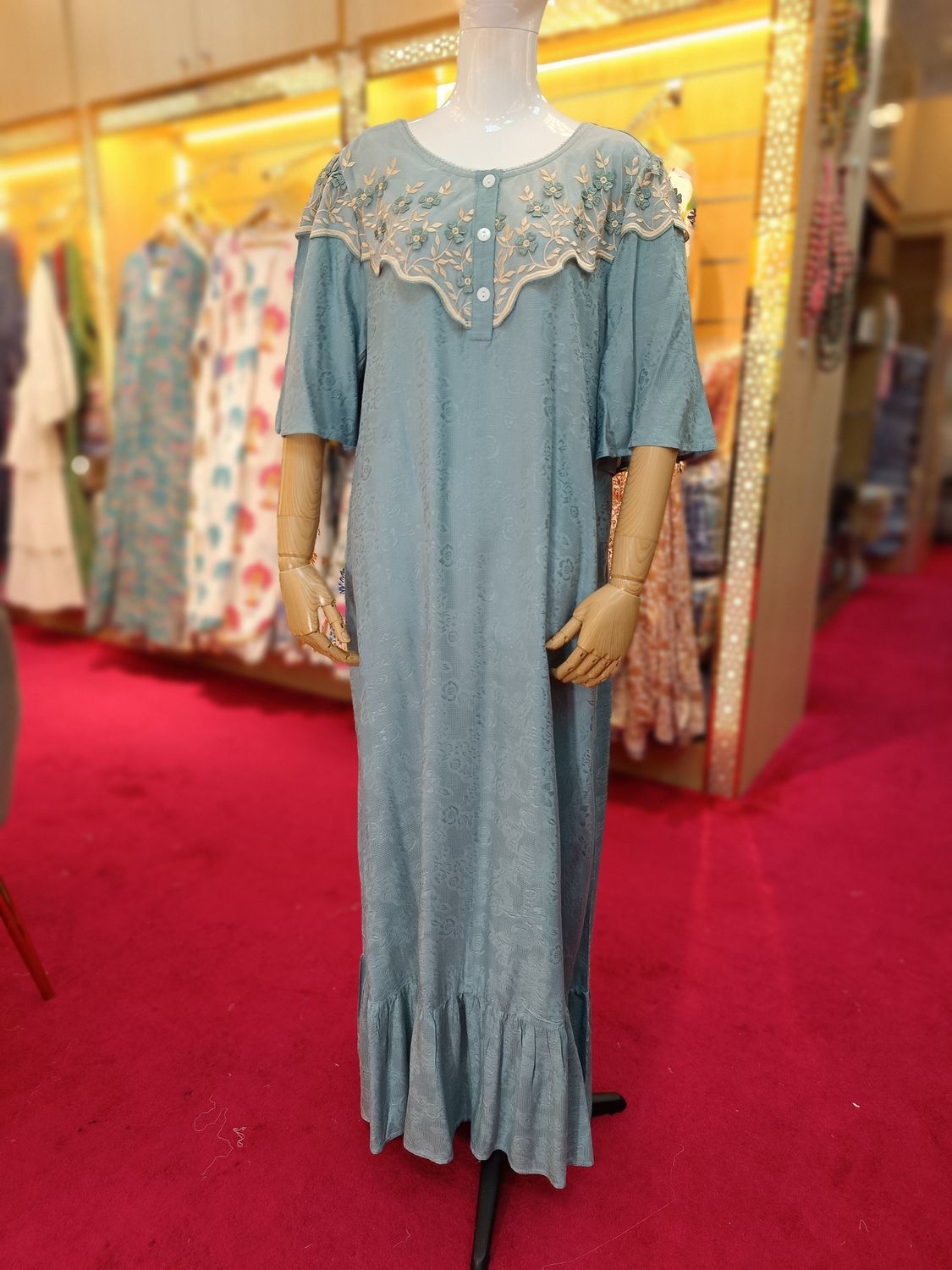 Women&#39;s Cotton Nightgown Sleepwear