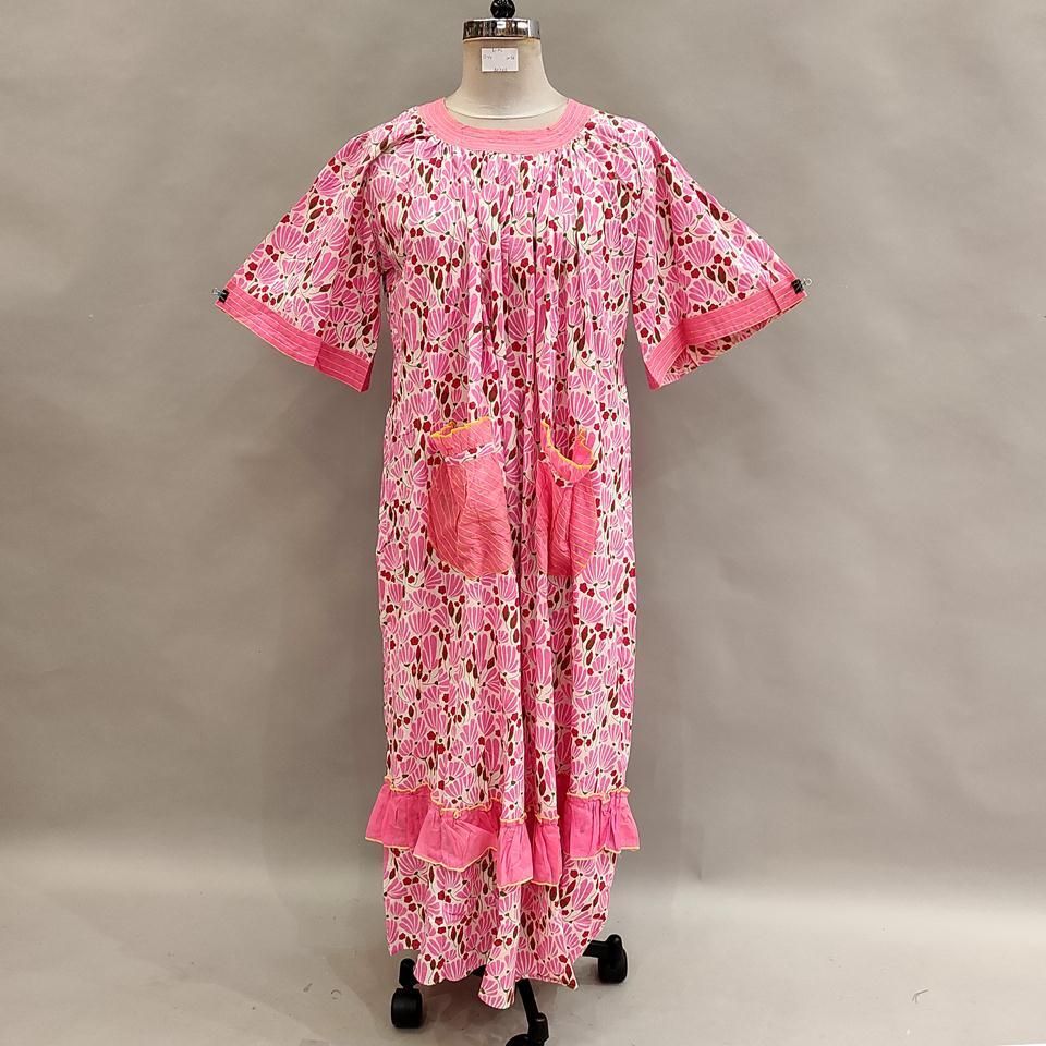 L/XL  Nawaar Cotton Dress 56&quot; Long Jalabiyas