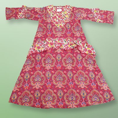 8-9 Aiba Cotton Dress 42&quot; Long Jalabiya