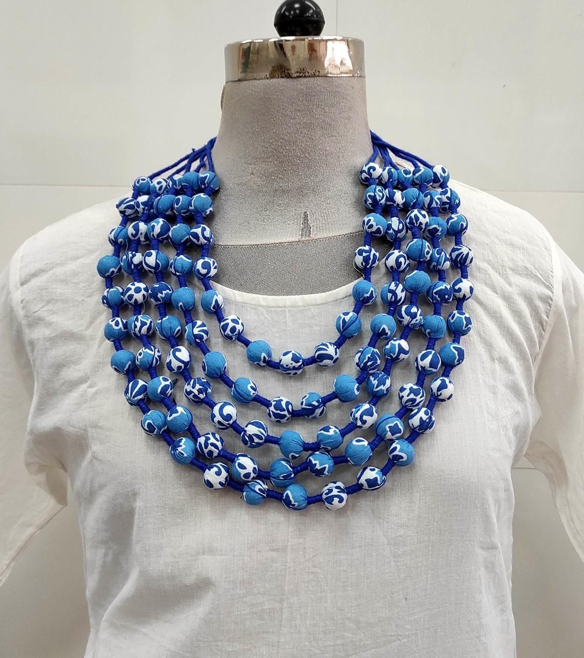 Necklace Cotton Fabric