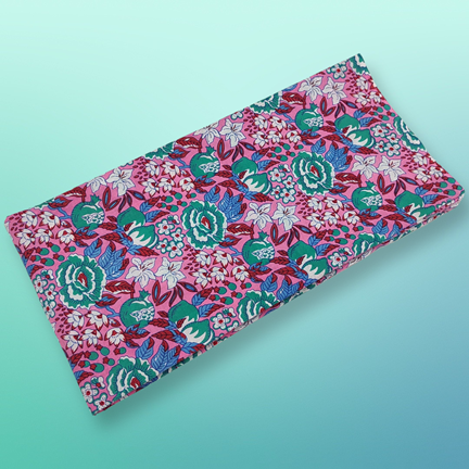 4 Meter Cotton Hand Printed Fabric