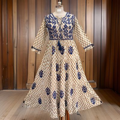 Razia Embroidery Dress 150 AED