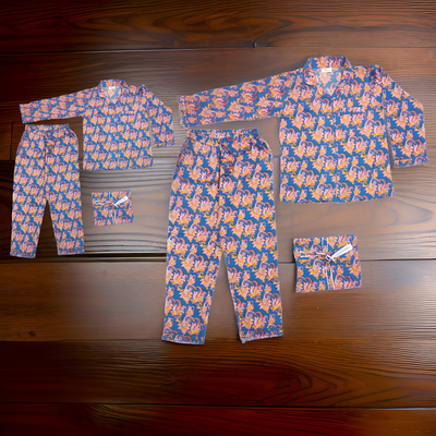 Blue pajama set