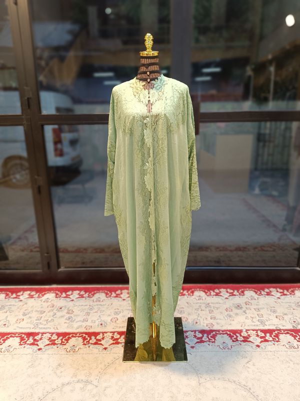 Free Size Kashmir Bisht  55&quot; Long 