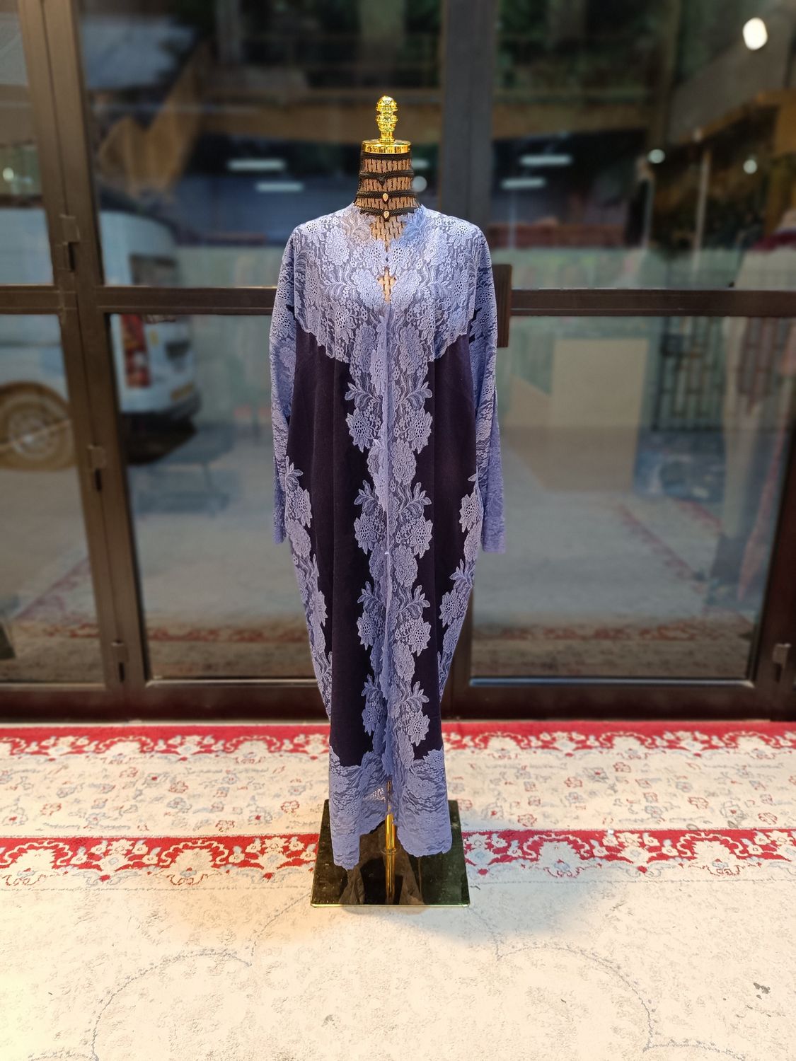 Free Size Kashmir Bisht  55&quot; Long 