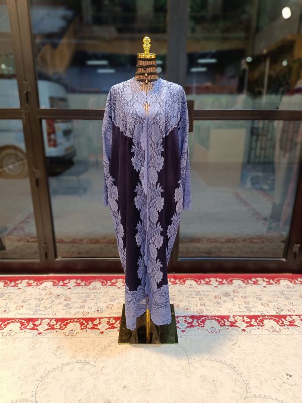 Free Size Kashmir Bisht  55&quot; Long 
