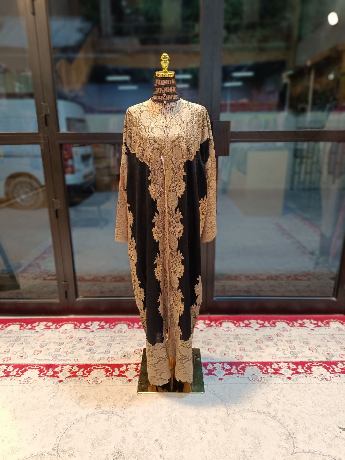 Free Size Kashmir Bisht  55&quot; Long 