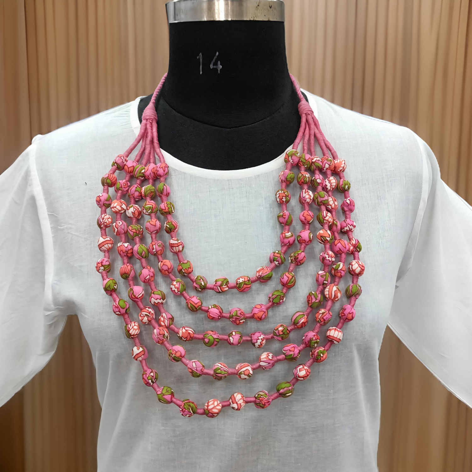 Necklace Cotton Fabric