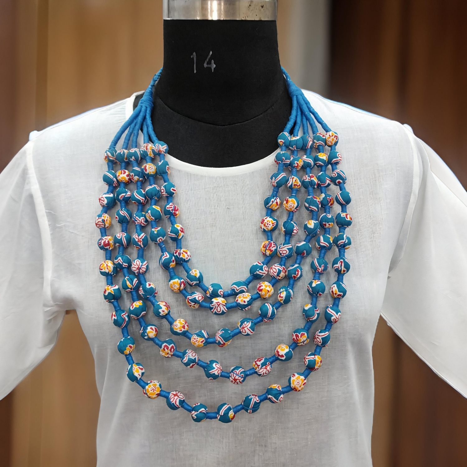 Necklace Cotton Fabric
