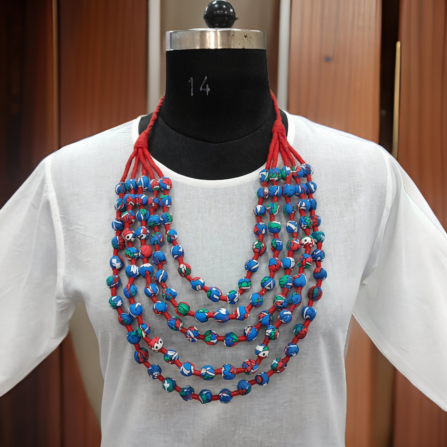 Necklace Cotton Fabric