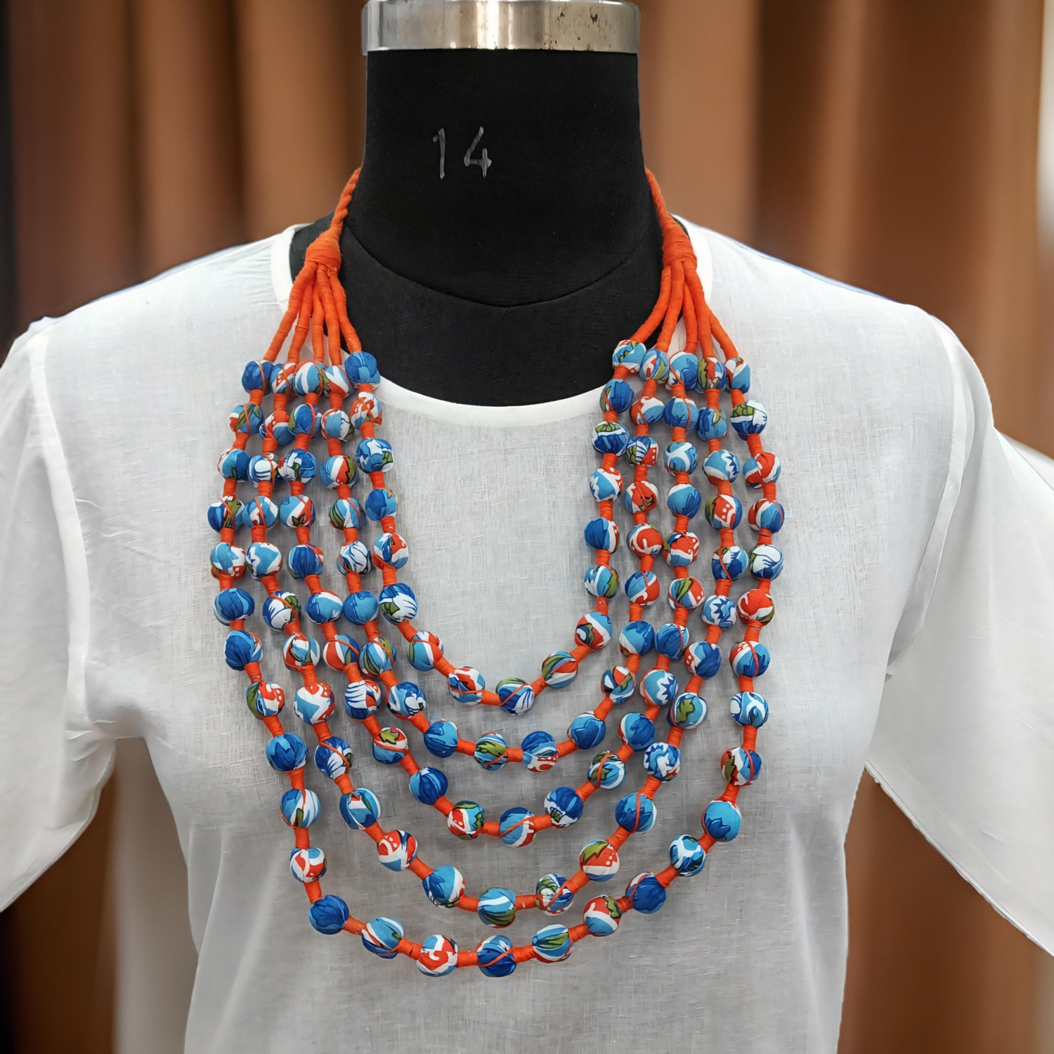 Necklace Cotton Fabric
