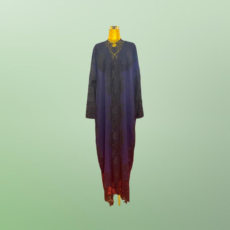 Free Size Kashmir Bisht  55&quot; Long 