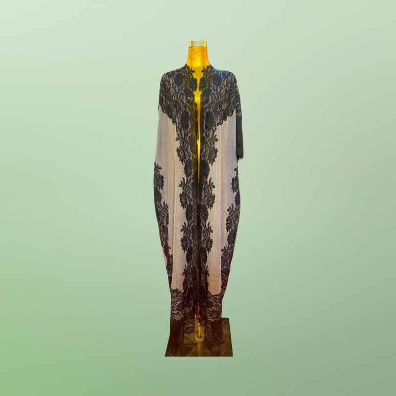 Free Size Kashmir Bisht  55&quot; Long 