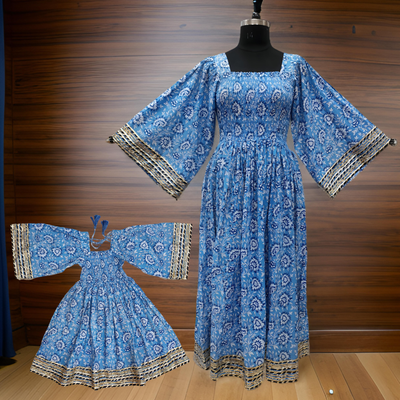 Blue Elzina Dress