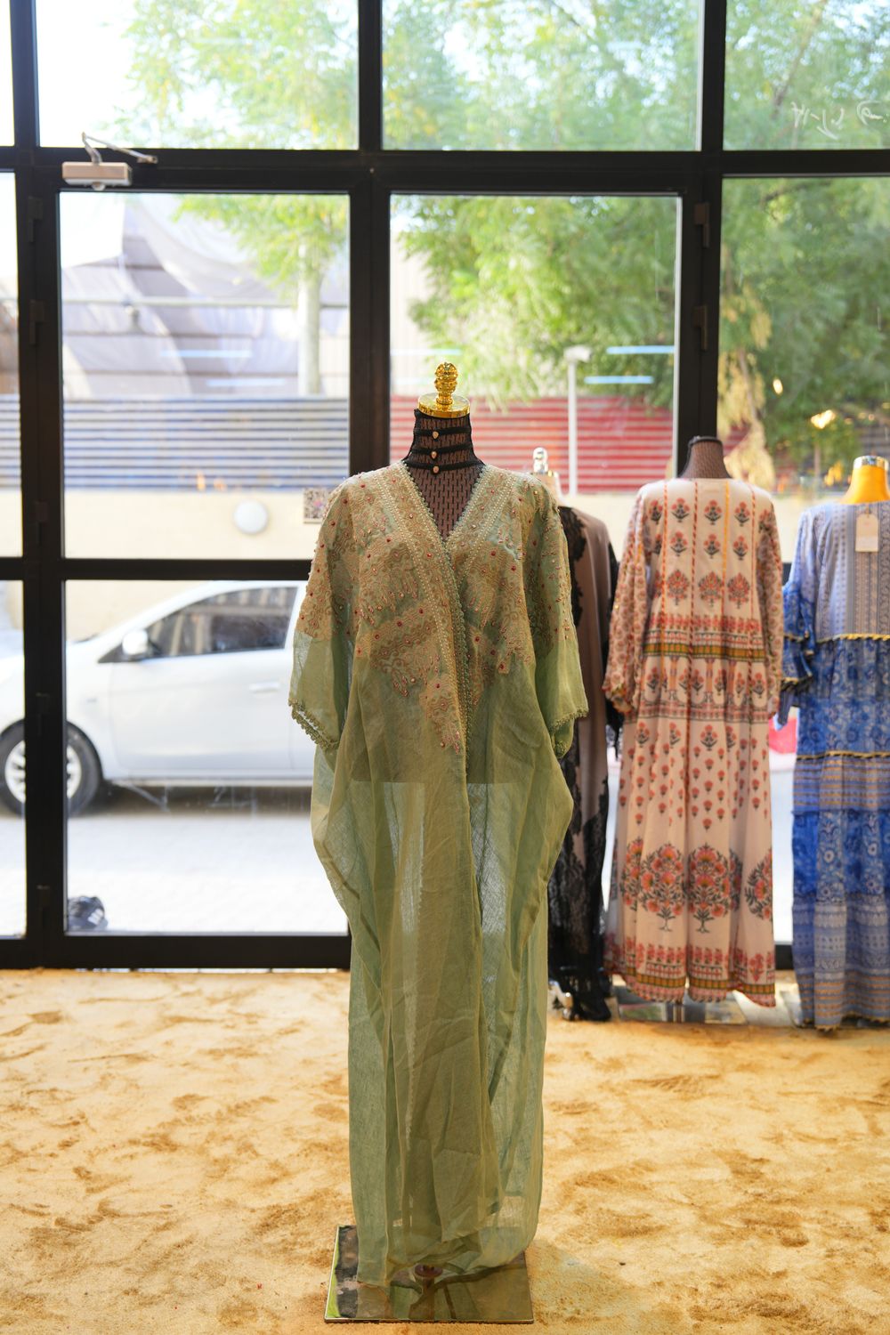 Free Size Special  Embroidery Bisht Length 54&quot;