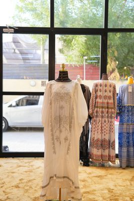 Free Siz Eid Special  Embroidery Dress Length 49&quot;