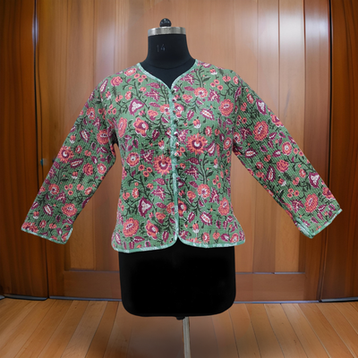 L Jacket Cotton/ Length-25 inches