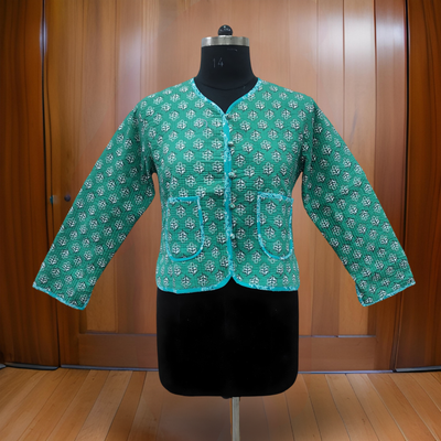 M Jacket Cotton/ Length-23 inches