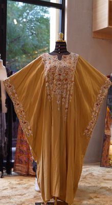 Free Size Special Embroidery pearls Farasha Length 55&quot;
