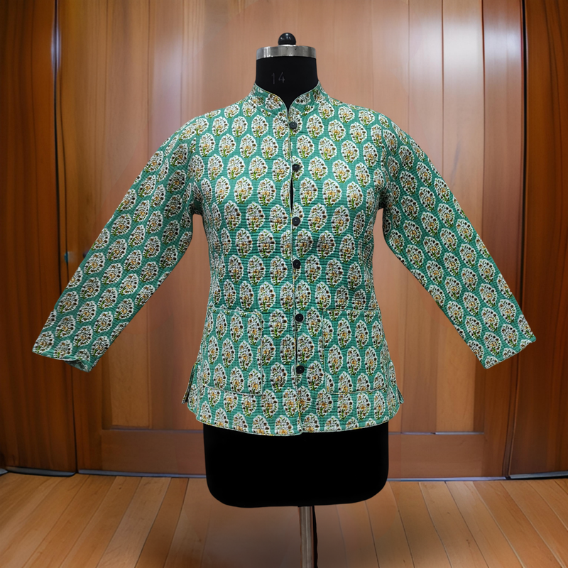 L Jacket Cotton/ Length-27 inches