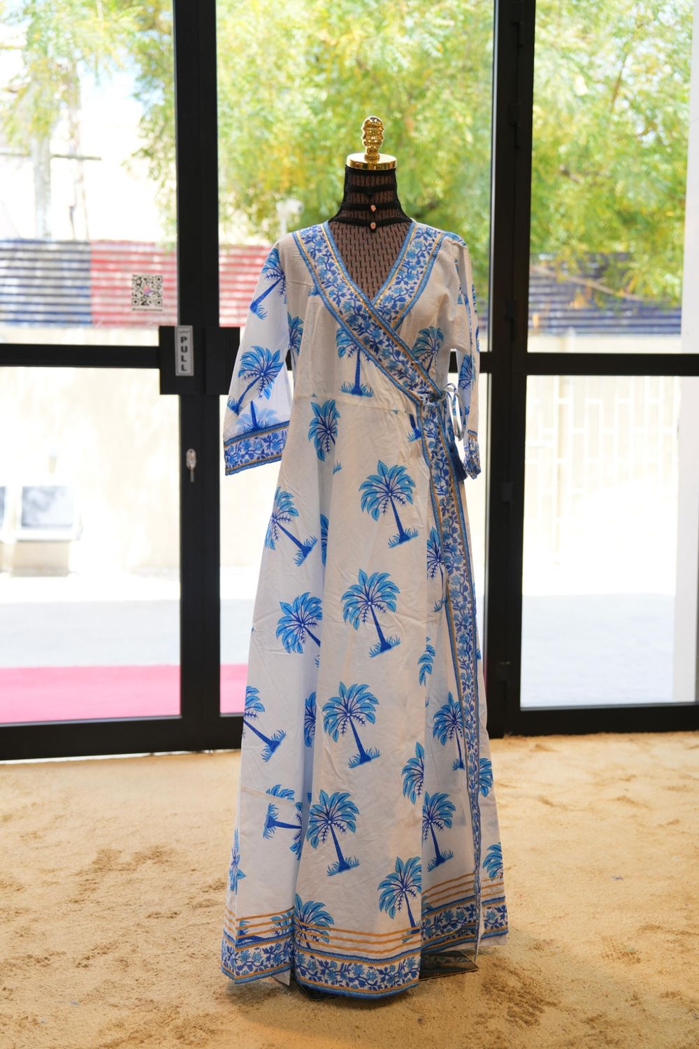 S/M Priam Cotton Dress 57&quot; Long Jalabiya