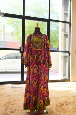 L/XL Banjara Vintage jalabiya Length 55&quot;