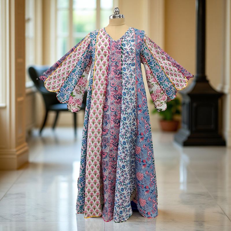Cotton Jalabiya Dress Meher 01