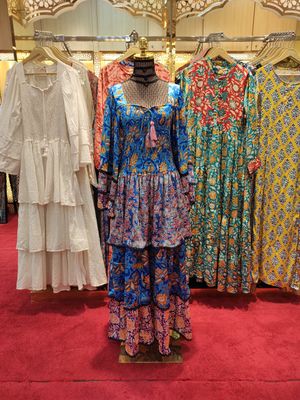 2XL/3XL Rahima Silk Dress 57&quot; Long Jalabiya
