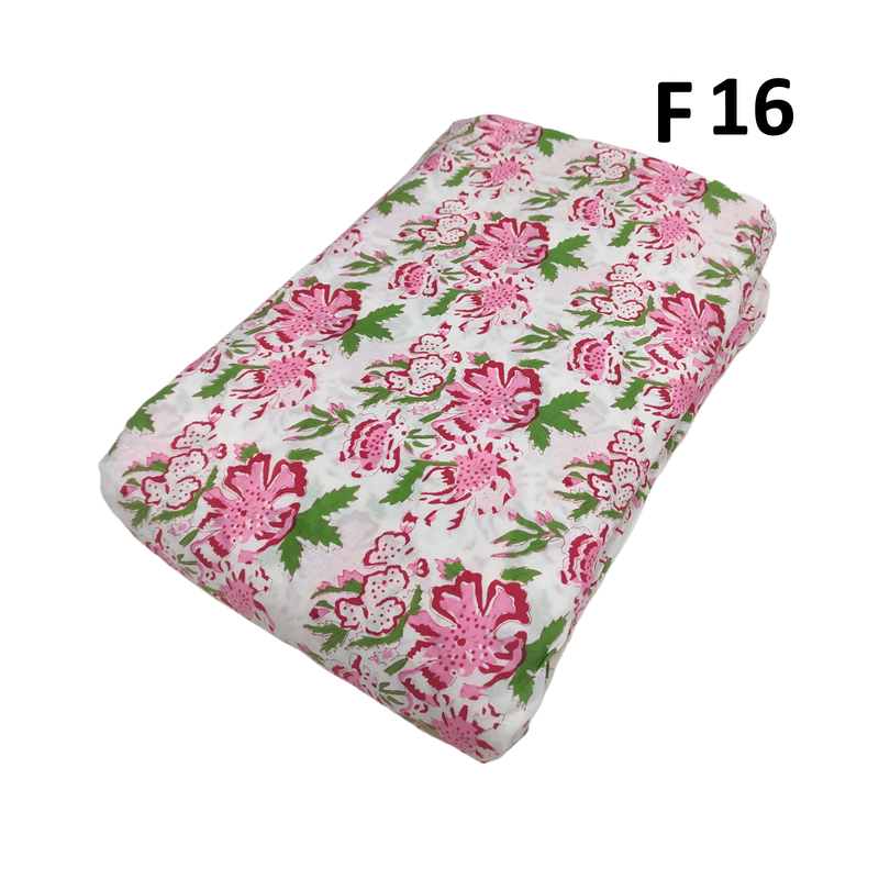 Cotton Fabric By Meter F16