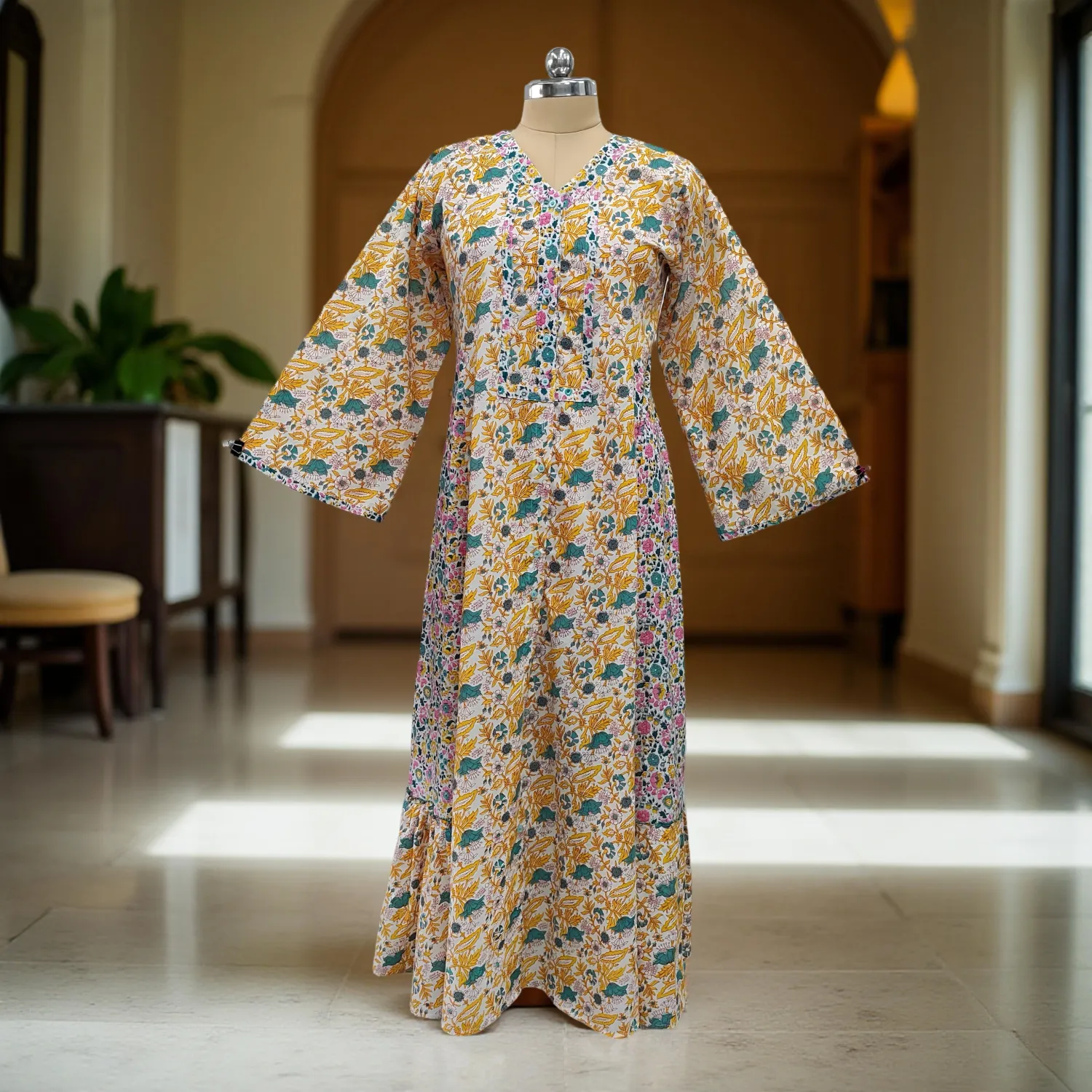 Cotton Jalabiya Dress Tulip 07