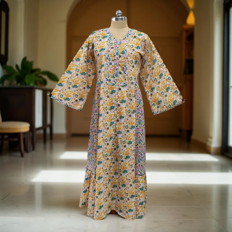 Cotton Jalabiya Dress Tulip 07