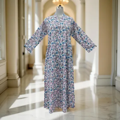 Cotton Jalabiya Dress Teena Crystal 09