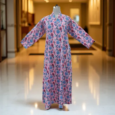 Cotton Jalabiya Dress Teena Crystal 04