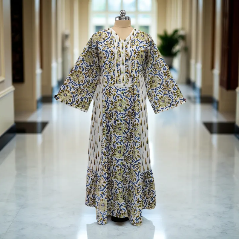 Cotton Jalabiya Dress Tulip 09