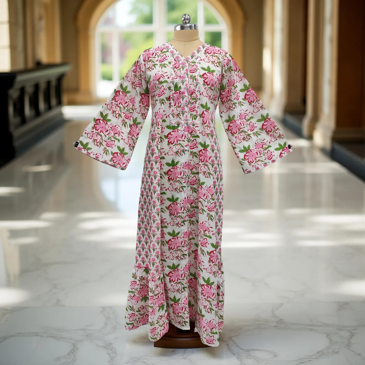 Cotton Jalabiya Dress Tulip 01