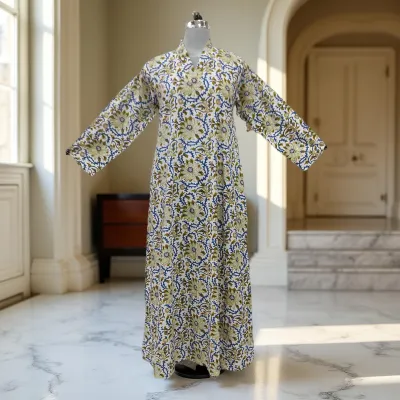Cotton Jalabiya Dress Teena Crystal 02