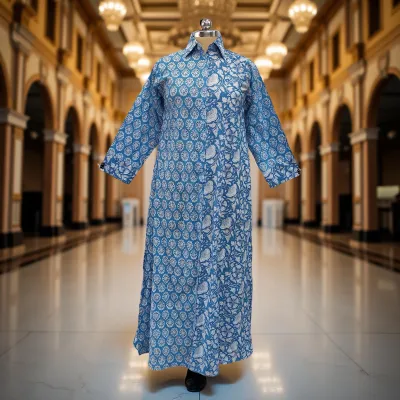 Cotton Jalabiya Dress Singapore Crystal 07