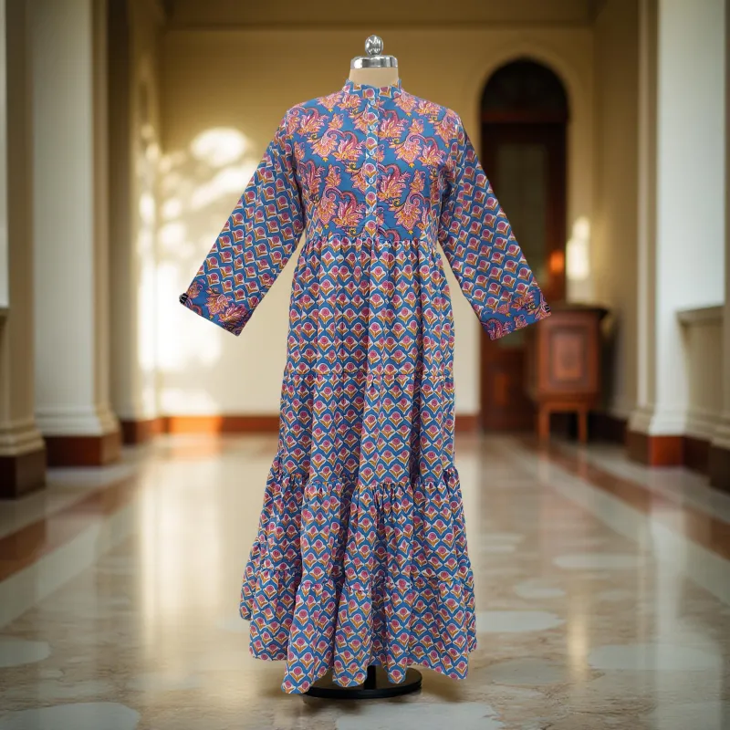 Cotton Jalabiya Dress Safia 01