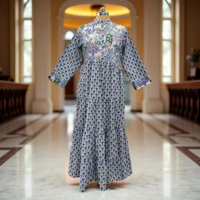 Cotton Jalabiya Dress Safia 06
