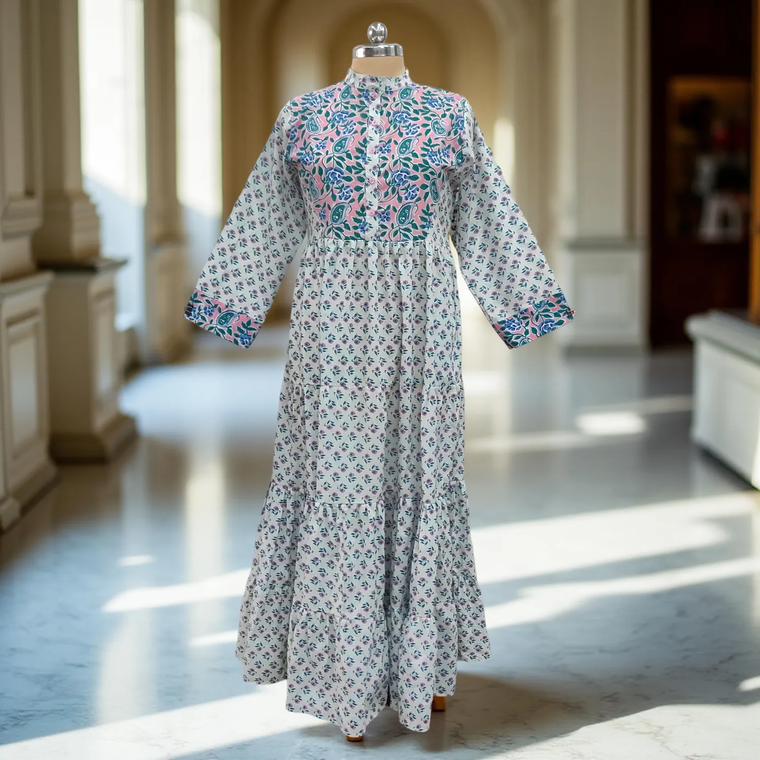 Cotton Jalabiya Dress Safia 03